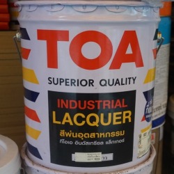 Toa industrial spray paint, semi gloss white, wholesale price