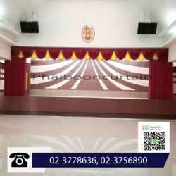 รับออกแบบม่านโรงละคร