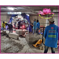 Concrete demolition work