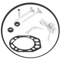 Pick up motorcycle parts.