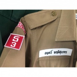 Accepting embroidery for students