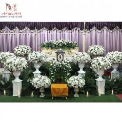 จัดดอกไม้หน้าหีบแบบสวนพรีเมี่ยม