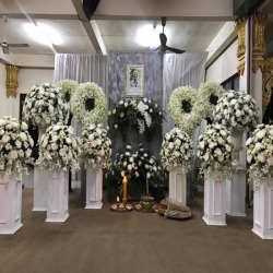 รับจัดดอกไม้งานศพขอนแก่น