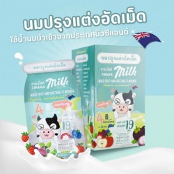 นมปรุงแต่งอัดเม็ดสำหรับเด็ก ธาระมิลค์