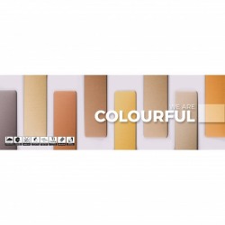 Colored stainless steel sheet factory, Chonburi