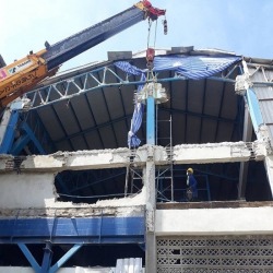 Warehouse demolition services in Bangkok.