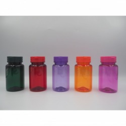 ขวดกลม PET 100 ml. ฝาฉีกขาด