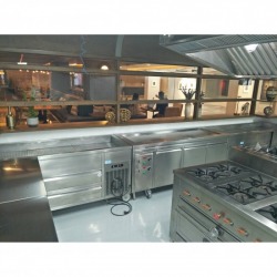 hotel stainless steel kitchen design