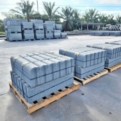 Stone curb factory