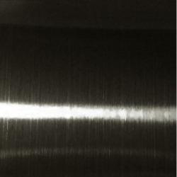 black hairline stainless steel