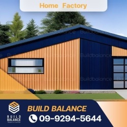 รับสร้างบ้านพร้อมโรงงาน