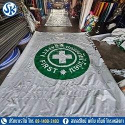 Canvas tent production factory