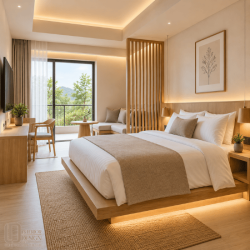 ออกแบบตกแต่งภายในโรงแรมสไตล์มูจิ (Muji Style Hotel)