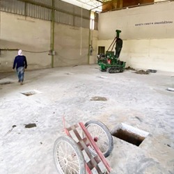 บริการตอกเสาเข็มเสริมความแข็งแรงในโรงงาน