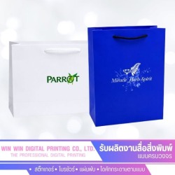 รับพิมพ์ถุงกระดาษพิมพ์โลโก้
