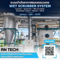 บริษัทรับติดตั้งระบบบำบัดอากาศโรงงาน