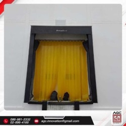 รับติดตั้งม่านซีลโครงผ้าใบสำหรับช่องโหลดสินค้า (Dock Shelter)