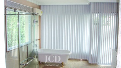 ม่านปรับแสง (Vertical Blind) - ร้านผ้าม่าน สุขุมวิท (พระโขนง-เอกมัย) เจ ซี ดี