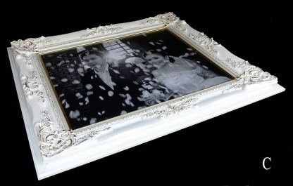 กรอบหลุยส์แบบ C สีขาว - โรงงานผลิตกรอบรูปวิทยาศาสตร์ - ยู พี เรซิ่น แอนด์ เคมีคอล