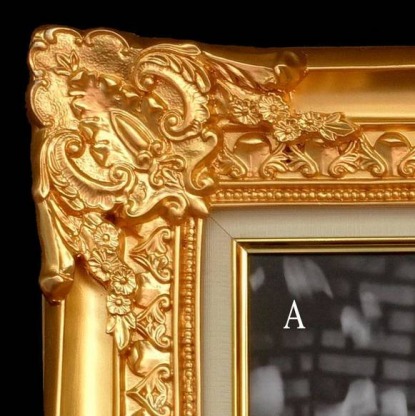 กรอบหลุยส์แบบ A สีทองสว่าง - โรงงานผลิตกรอบรูปวิทยาศาสตร์ - ยู พี เรซิ่น แอนด์ เคมีคอล