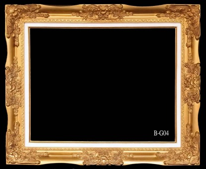 กรอบหลุยส์ลาย B สีทอง - โรงงานผลิตกรอบรูปวิทยาศาสตร์ - ยู พี เรซิ่น แอนด์ เคมีคอล