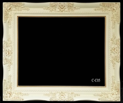 กรอบหลุยส์แบบ C สีครีม - โรงงานผลิตกรอบรูปวิทยาศาสตร์ - ยู พี เรซิ่น แอนด์ เคมีคอล