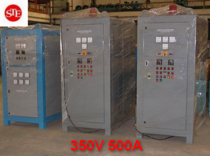 เครื่องชุบ 350V 500A - ผู้ผลิตเครื่องเชื่อม เครื่องชุบโลหะ เครื่องทอตะแกรง เครื่องรีดลวด - สมไทยการไฟฟ้า