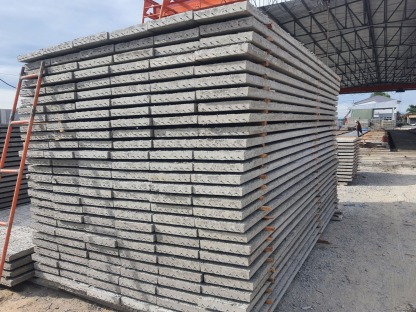 พื้นคอนกรีตสำเร็จรูป - โรงงานผลิตพื้นท้องเรียบ มาเจริญคอนกรีต