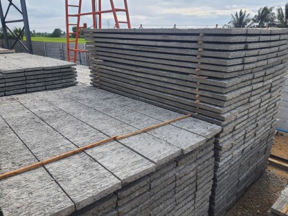 แผ่นพื้นคอนกรีตสำเร็จรูป - โรงงานผลิตพื้นท้องเรียบ มาเจริญคอนกรีต