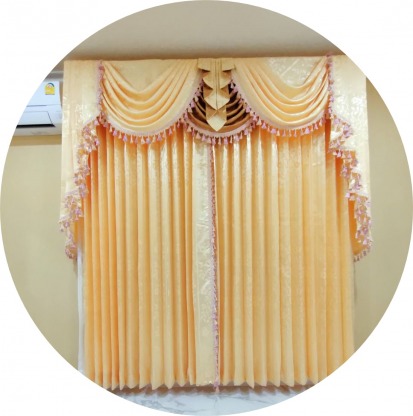 ผ้าม่านหลุยส์ นครปฐม - ร้านผ้าม่าน วอลเปเปอร์ นครปฐม - บุษกร ผ้าม่าน