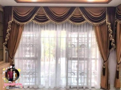 ผ้าม่านหลุยส์ นครปฐม - ร้านผ้าม่าน วอลเปเปอร์ นครปฐม - บุษกร ผ้าม่าน