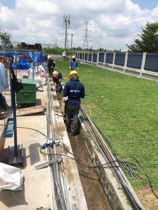 ปรับพื้นที่รอบโรงงาน ระยอง - คัดสรรเซอร์วิส ผู้รับเหมาระบบไฟฟ้าและเครื่องจักรโรงงาน