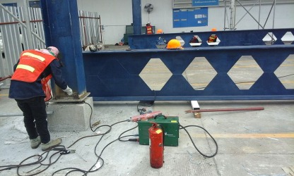 งานโครงสร้าง Cellular beam ระยอง - คัดสรรเซอร์วิส ผู้รับเหมาระบบไฟฟ้าและเครื่องจักรโรงงาน