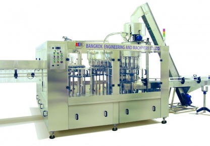 เครื่องบรรจุน้ำดื่ม ของเหลวใส่ขวด แบบโรตารี่ - โรงงานรับผลิตเครื่องจักรบรรจุภัณฑ์