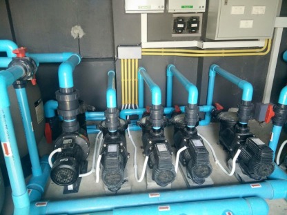 ติดตั้งปั๊มสระว่ายน้ำ - รับออกแบบและสร้างสระว่ายน้ำ ภูเก็ต