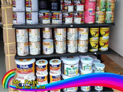 สีย้อมไม้ หัวหิน - ศูนย์สี มิสเตอร์เพ้นท์ หัวหิน