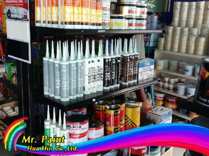 ซิลิโคนยาแนว หัวหิน - ศูนย์สี มิสเตอร์เพ้นท์ หัวหิน