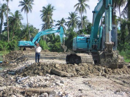 บริการรับเหมาถมดิน บางเลน - บริการรับเหมาถมดิน บางเลน