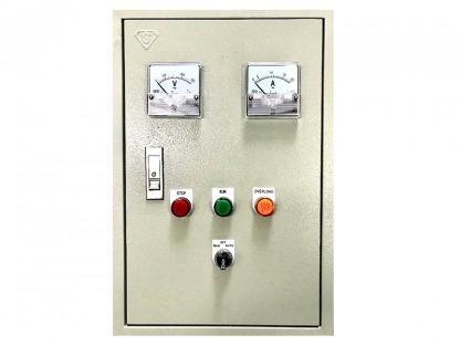 ตู้ไฟควบคุมปั๊มระบบ ไฟฟ้า 1 เฟส (Control panel, 220V/1Phase) - ปั๊มจ่ายสารเคมี มาตรวัดน้ำ - บริษัท เอทีที อินดัสตรีส์ จำกัด