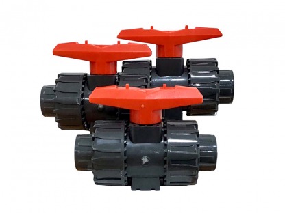 บอลวาล์วยูพีวีซี (UPVC Ball valve) - ปั๊มจ่ายสารเคมี มาตรวัดน้ำ - บริษัท เอทีที อินดัสตรีส์ จำกัด