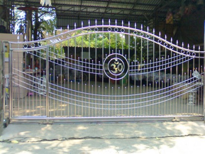 ร้านติดตั้งประตูรั่วบ้าน เชียงใหม่ - รับติดตั้งประตูรั้วสแตนเลส ประตูรั้วอัตโนมัติ เชียงใหม่