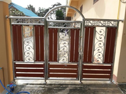 ออกแบบลายสแตนเลสดัด เพชรบุรี - ช่างเหล็กดัด เพชรบุรี - สมบูรณ์ การช่าง