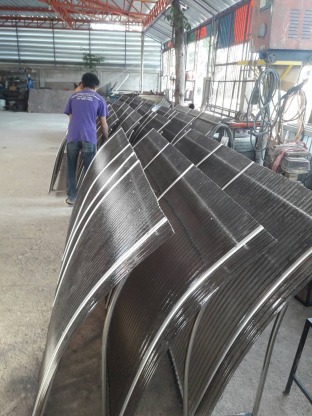 กันสาดดีไลท์ ประจวบคีรีขันธ์ - ช่างเหล็กดัด เพชรบุรี - สมบูรณ์ การช่าง