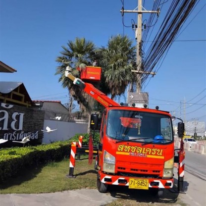 บริการให้เช่ารถกระเช้าทำงานที่สูง ชลบุรี - บริการให้เช่ารถกระเช้าทำงานที่สูง ชลบุรี