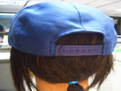 หมวก - หมวกกอล์ฟผ้าทั้งใบหน้ากำบังปีกกอล์ฟด้านหลังเว้าหลังติดตัวเลื่อน