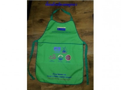 ชุดเอี้ยมกันเปื้อน - <p>เอี้ยมผ้าคล้องคอผูกเอว</p>
