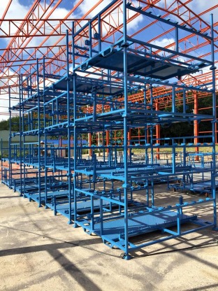 งานออกแบบพาเลทเหล็กขนสินค้า ระยอง - รับผลิตชั้นวางสินค้าอุตสาหกรรม Selective Racking S.ystem 