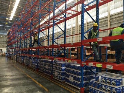 ชั้นเก็บสต็อกสินค้า โกดัง - รับผลิตชั้นวางสินค้าอุตสาหกรรม Selective Racking S.ystem 