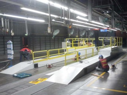 งานโครงสร้างเหล็กในโรงงาน - รับผลิตชั้นวางสินค้าอุตสาหกรรม Selective Racking S.ystem 