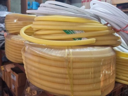 ท่ออ่อนลูกฟูก พีวีซี - ร้านวัสดุก่อสร้างเพชรเกษม - วี เอส ที เคหะภัณฑ์